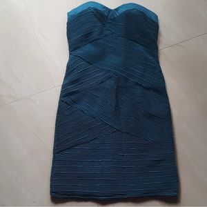 Gorgeous dark blue mini bodycon dress size Medium